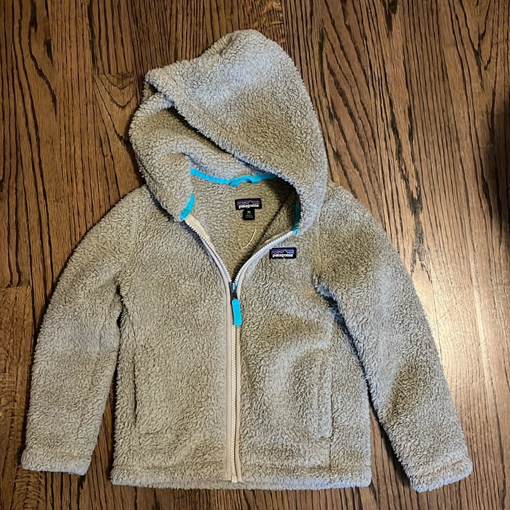 Patagonia Fuzzy Fleece Jacket Size XS (5-6)